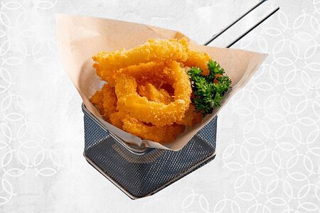 Кольца кальмара в хрустящей панировке