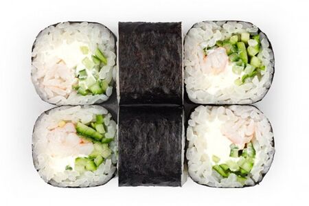 Креветка и огурец