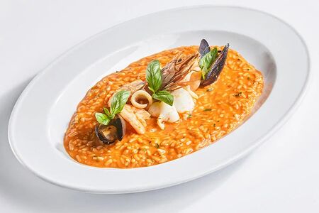 Ризотто с морепродуктами