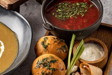 Наваристый борщ с говядиной