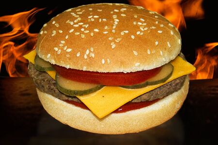 Бургер томатный М 