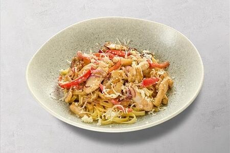 Wok Сырный цыпленок