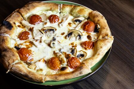 Курица и грибы