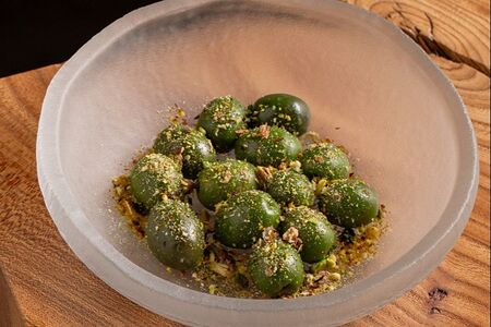 Сицилийские оливки в цитрусовом маринаде