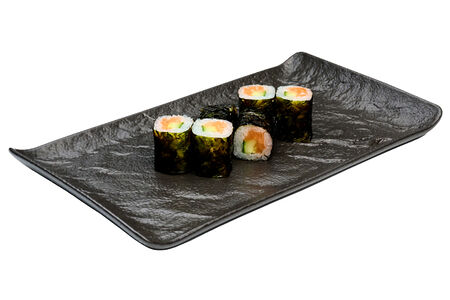 Ролл с лососем и огурцом (90/2/15/25гр)