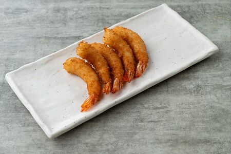 Креветки в кляре