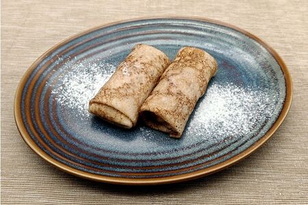 Блинчики с цитрусовым творогом