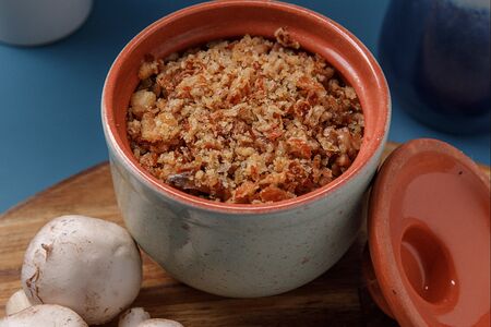 Утка с гречкой