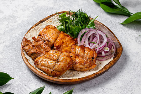 Шашлык из куриного бедра