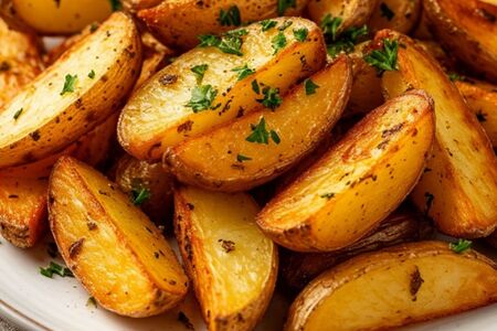 Картофель по -деревенски