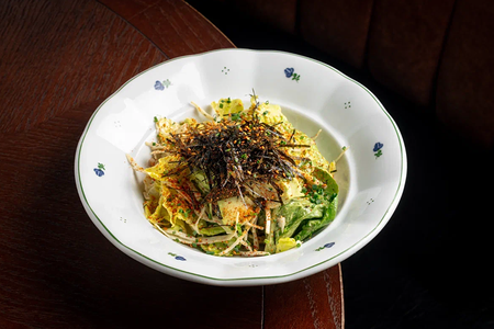 Хрустящий зеленый салат