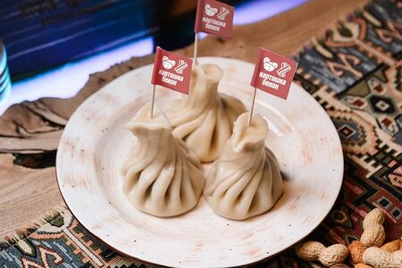 Хинкали картофель-бекон