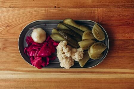 Тарелка грузинских солений