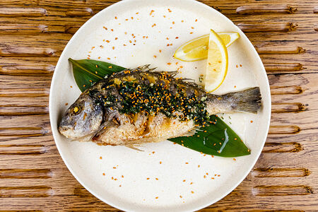 Дорадо на гриле