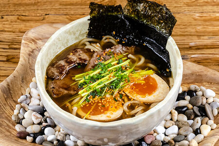 Рамен с телятиной