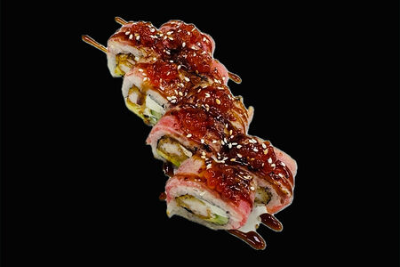 Магуро с обожженной карамелью