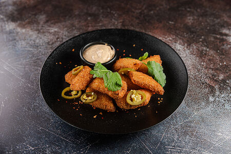 Жареный сыр смоки мон