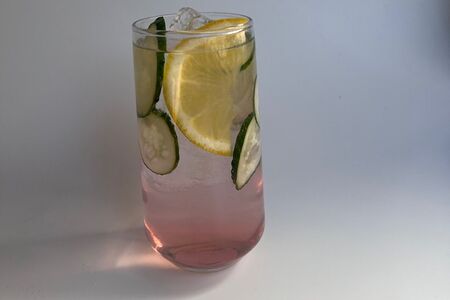 Лимонад личи-огурец