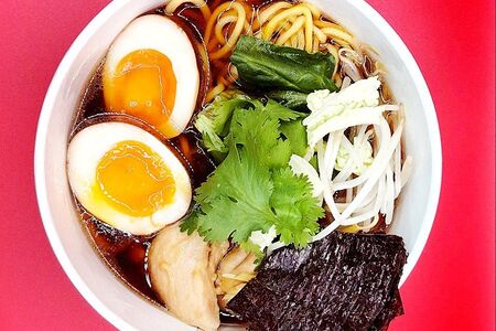 Суп Рамэн с курицей 