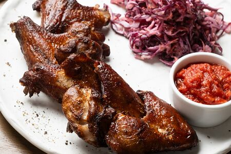 Копченые куриные крылья