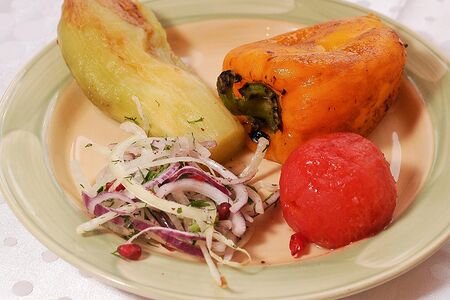 Овощи на мангале