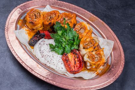 Бейти-кебаб на мангале