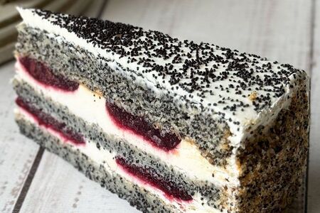 Маковый торт