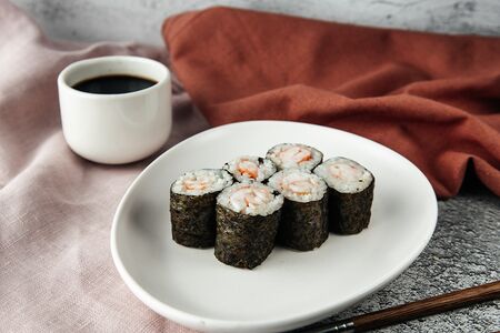 С креветкой