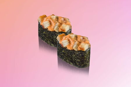 Острые суши с угрем