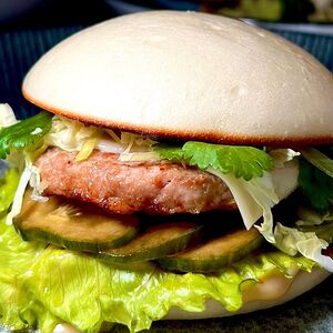 Bao-burger с курицей 