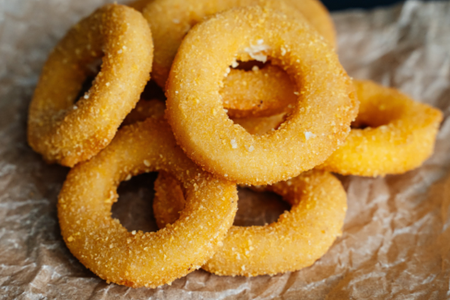 Хрустящие луковые кольца