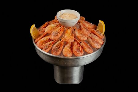 Креветки северные отварные