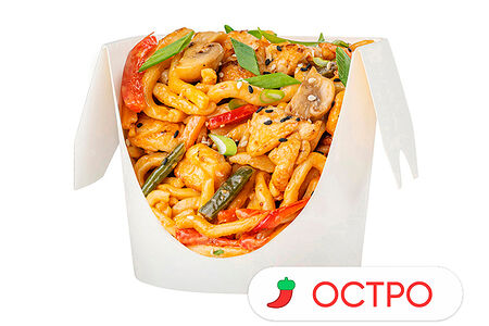 Вок Сливочный кимчи с курицей