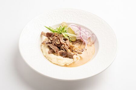 Говядина по-строгановски 