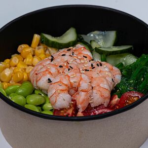 Поке с креветками