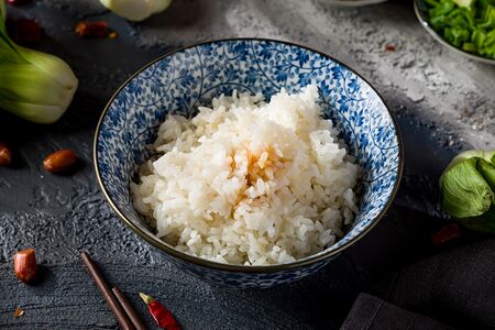 Рис на пару