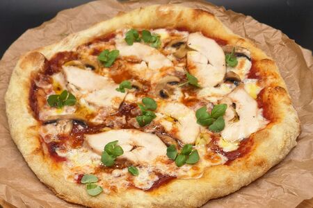 Пицца Барбекю с курицей