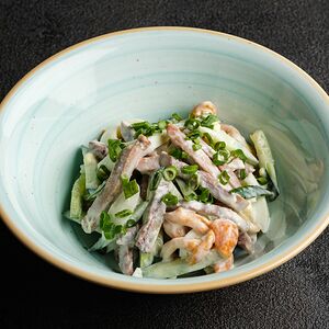 Салат с языком