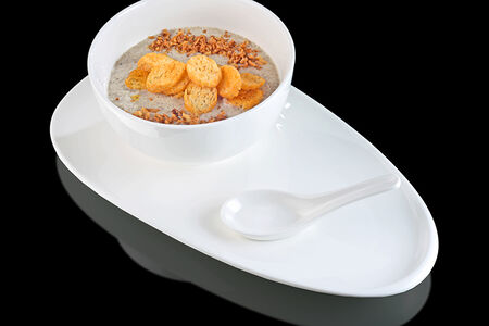 Крем-суп с грибами