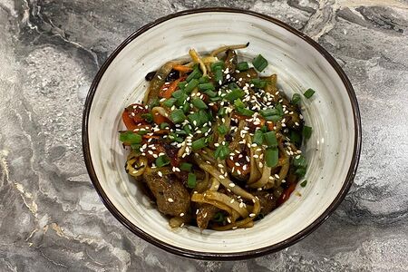 Wok со свининой