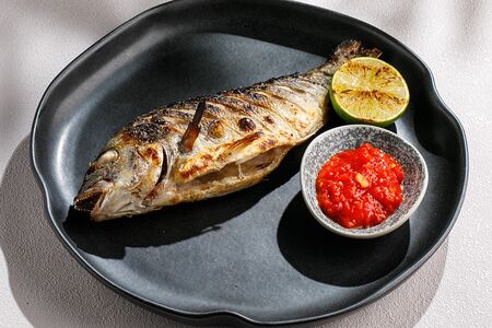 Дорадо на углях