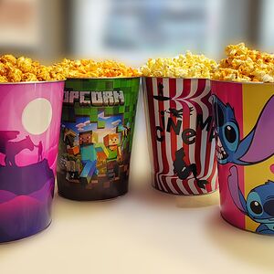 Попкорн сладкий в жестяном ведре