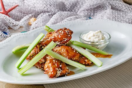 Крылья куриные жареные