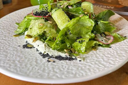 Зеленый салат