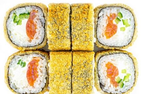 Горячий с лососем