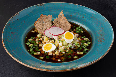 Окрошка на квасе