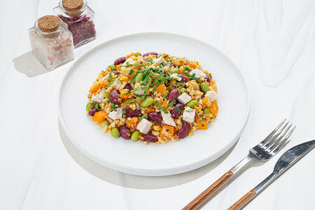 Салат ливанский с индейкой