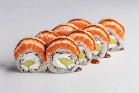 Опаленный лосось