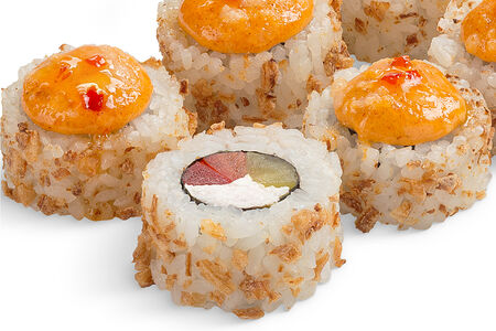 Ролл Цыпа со спайси соусом