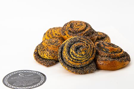 Низкоуглеводные улитки с маком